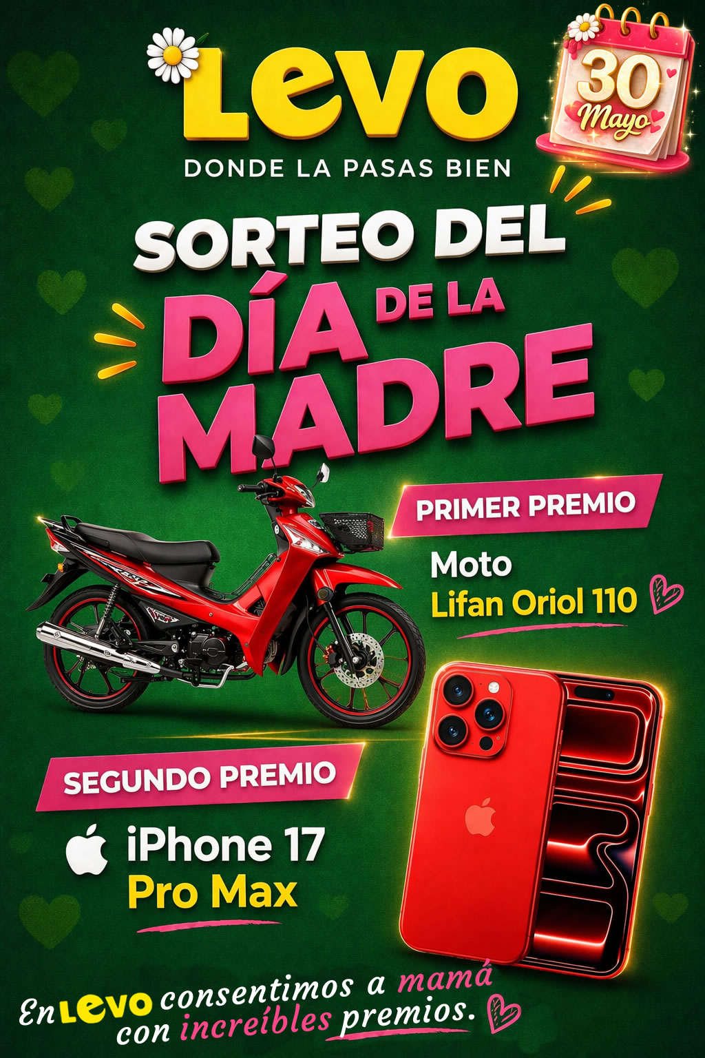 Sorteo Día de la Madre - LEVO